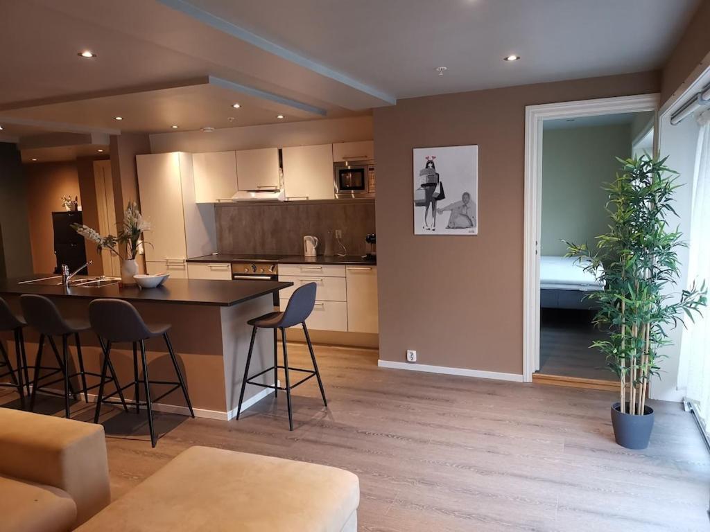 Penthouse Apartamento Bergen Exterior foto
