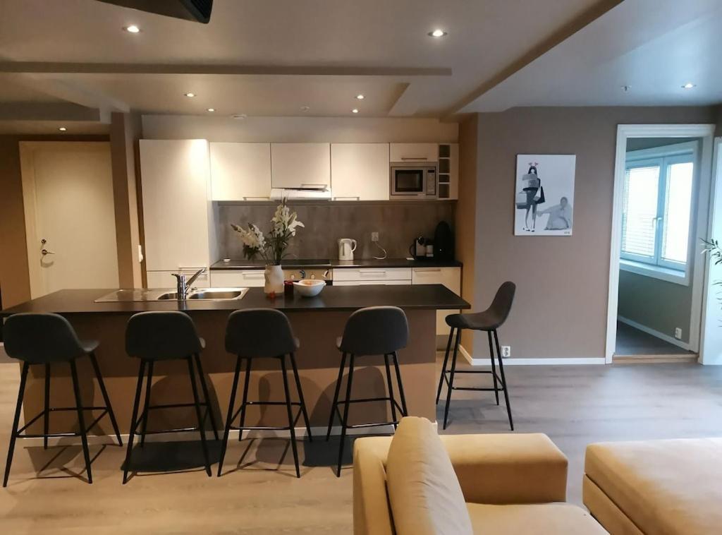 Penthouse Apartamento Bergen Exterior foto