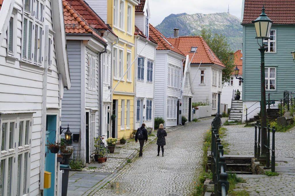 Penthouse Apartamento Bergen Exterior foto