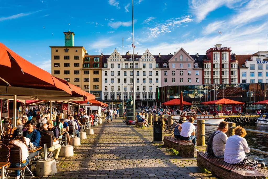 Penthouse Apartamento Bergen Exterior foto